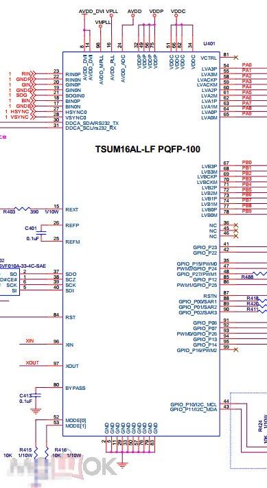 Схема tsum16al lf