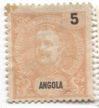 1898.Ангола.Стандарт.король Карлос 1.1м.*