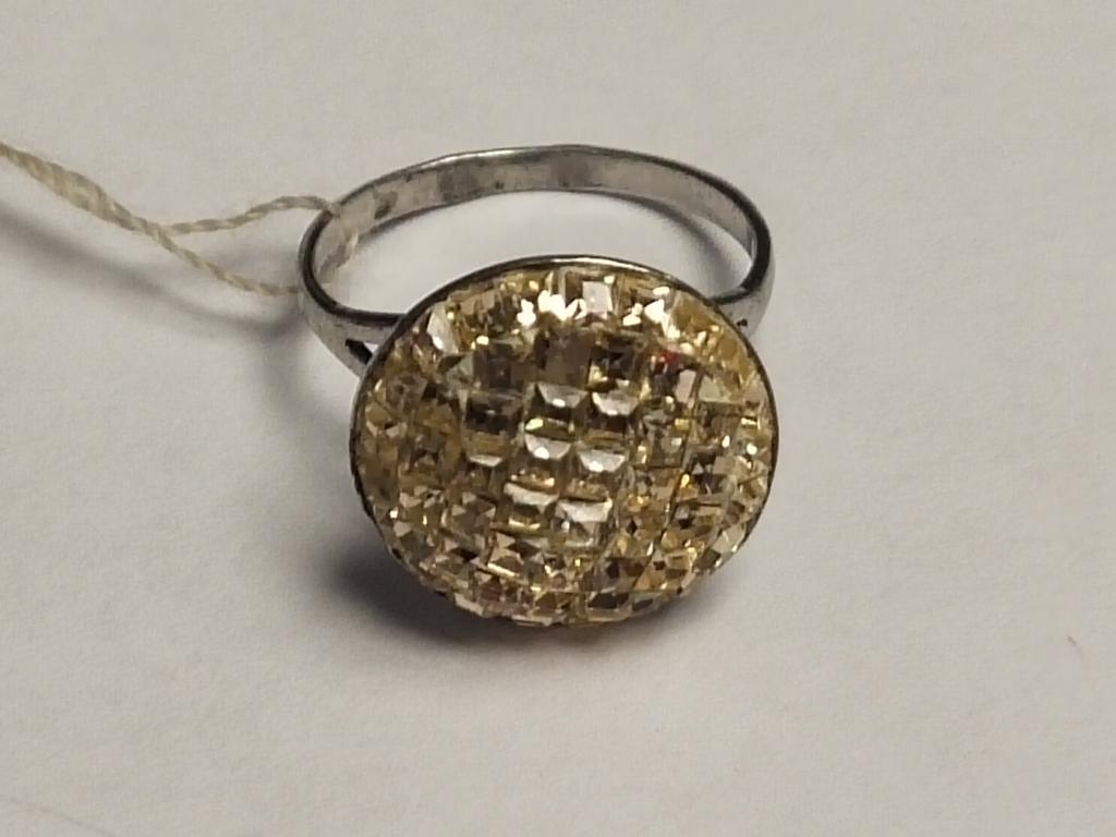 Кольцо . Серебро. 925-я проба. 35.