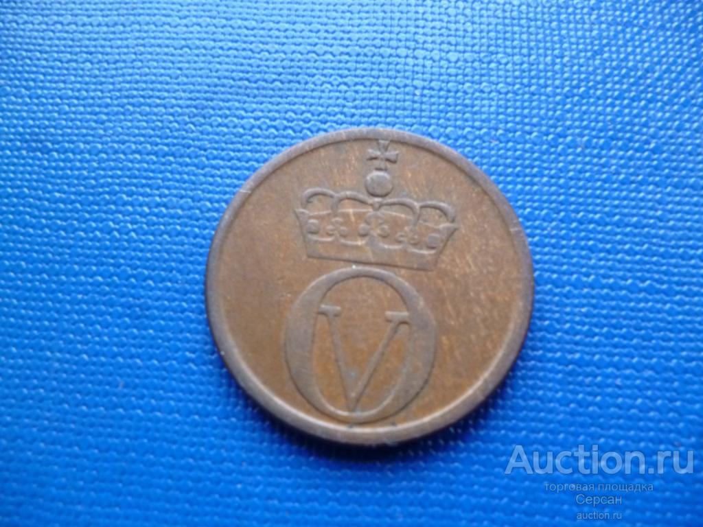 1963 Норвегия 2 эре фауна