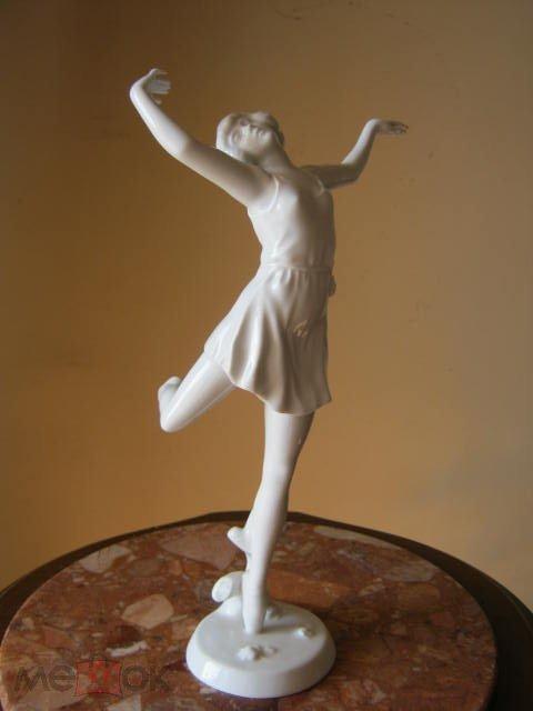 Танцовщица. Dorothea Charol для Rosenthal, Германия. Ар Деко.