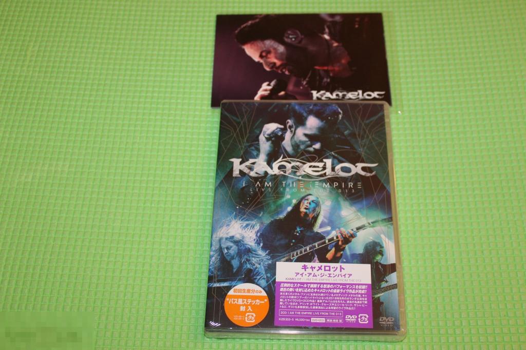 Kamelot / I Am the Empire - Live From The 013 20 / DVD+2CD Japan 