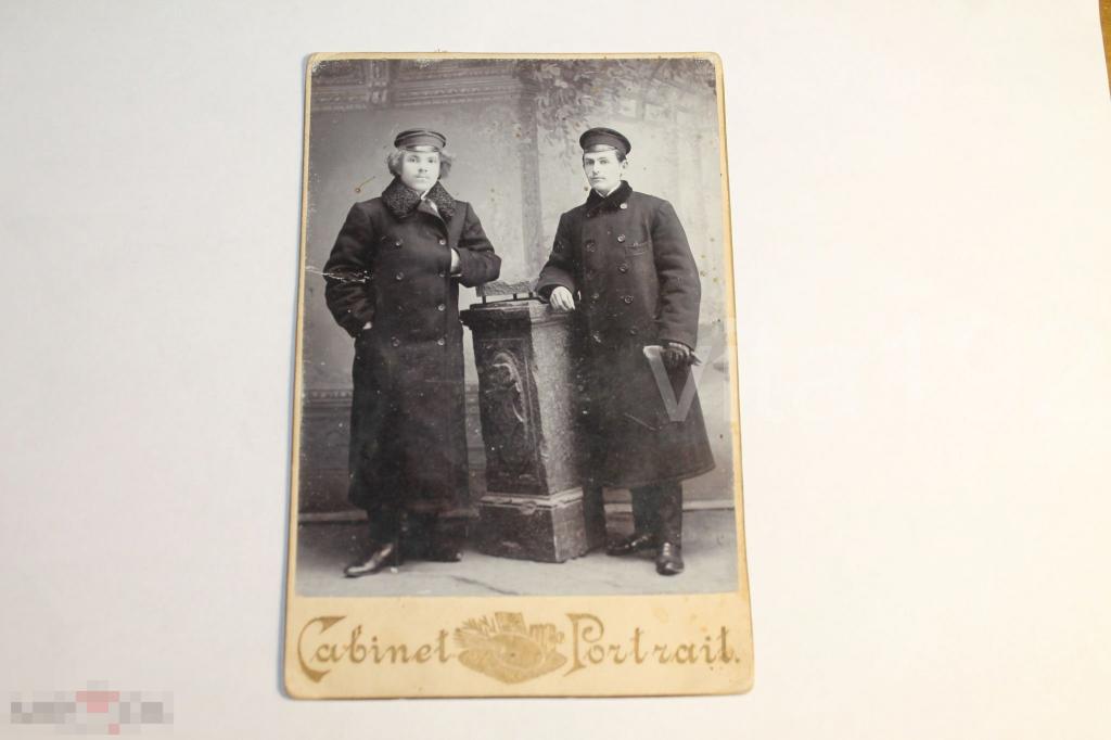 ЦАРИЗМ.  СТАРИННОЕ ФОТО. МУЖЧИНЫ. ПАЛЬТО. МОДА. 