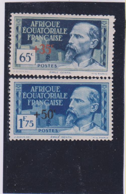 A.E.F.,1938,Ми-83-4**Путешественник Э.Гентл