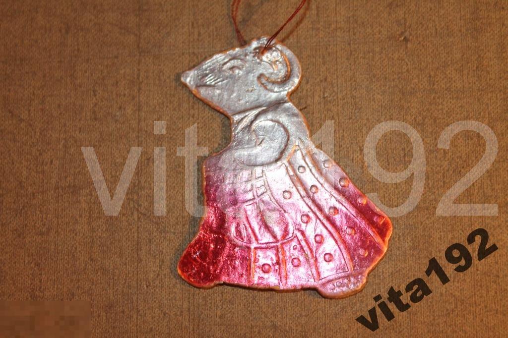 ЁЛОЧНЫЕ ИГРУШКИ. МЫШКА НОРУШКА. 