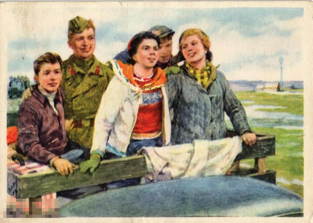Картина прием в комсомол пародия