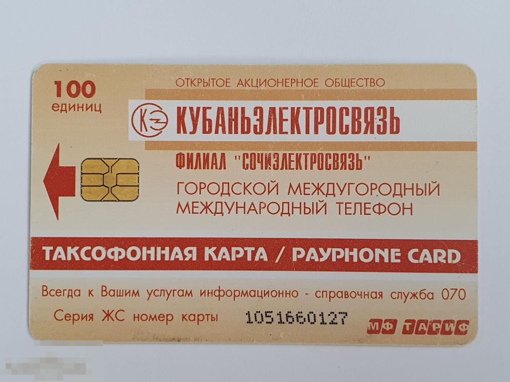 Телефонная карта это