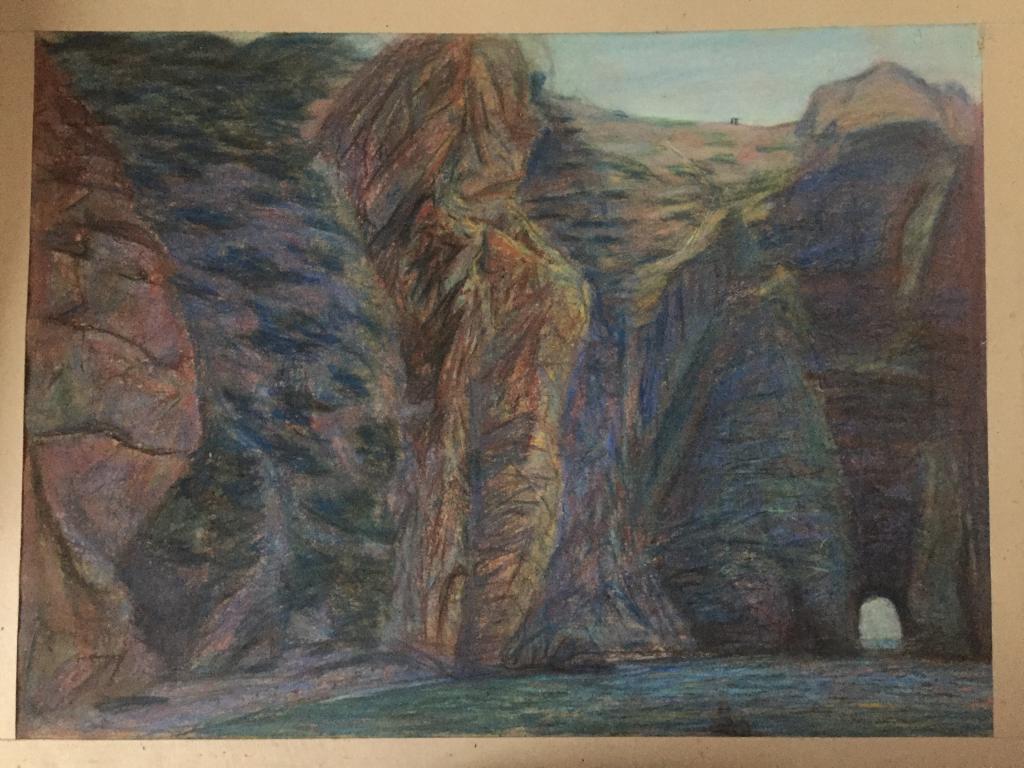 Смирнов М.Н. (1938 г.р.) Скалы на берегу моря