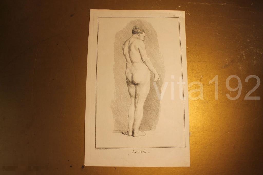 ГРАВЮРА. НЮ. ЦАРИЗМ. ОБНАЖЕННАЯ. ЕВРОПА. DESSEIN. 