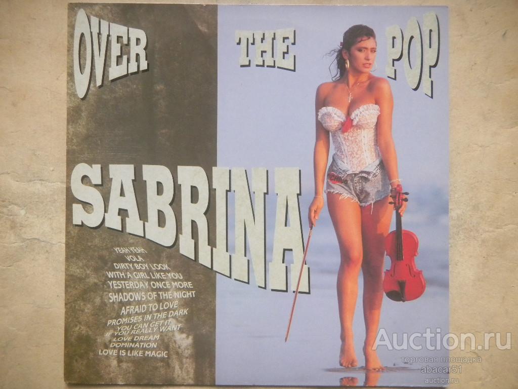 SABRINA Over The Pop HOLLAND. CASABLANCA 1991 год LP* EX++/EX+.