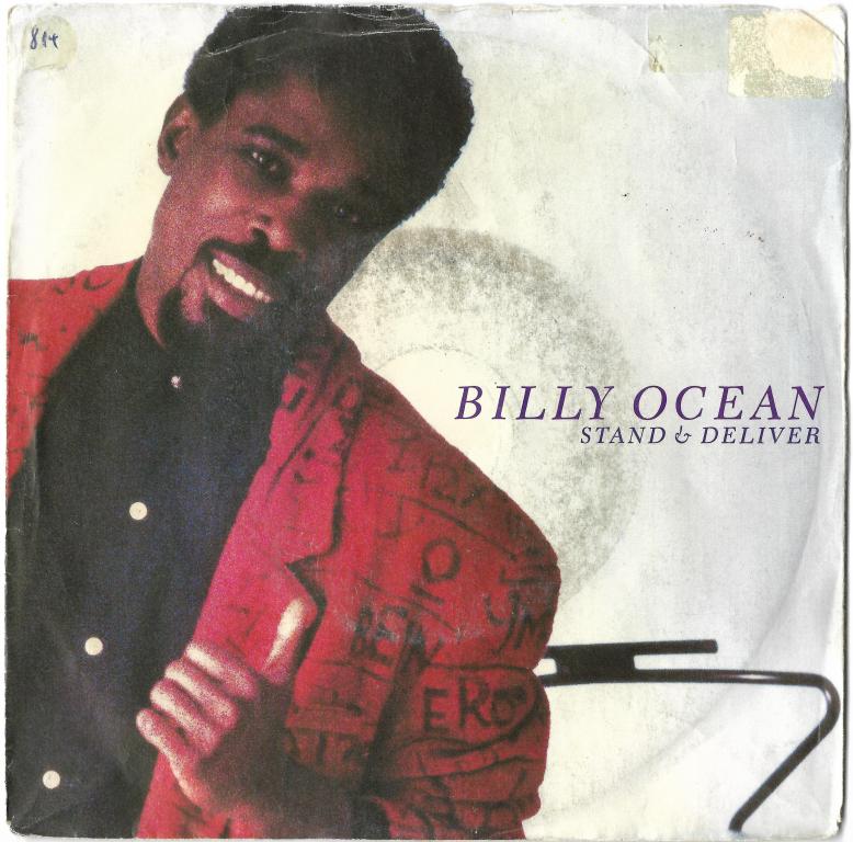 Billy Ocean "Stand &amp; Deliver" 1988 Single