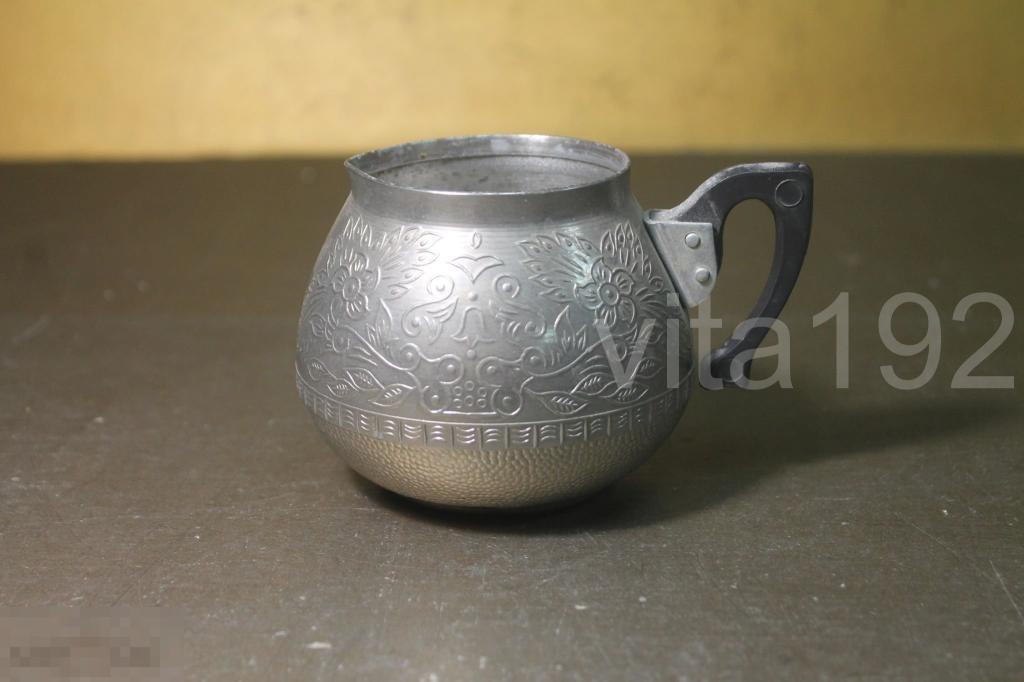 СЛИВОЧНИК. МОЛОЧНИК. МЕТАЛЛ. СССР. 