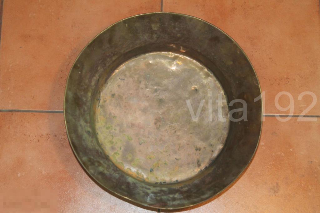 ТАЗ. ТАЗИК. ЛАТУНЬ. ДЛЯ ВАРКИ ВАРЕНЬЯ. 