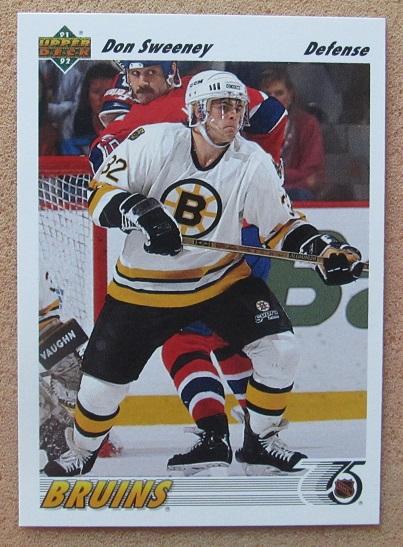 НХЛ Дон Суини Бостон Брюинз № 338
