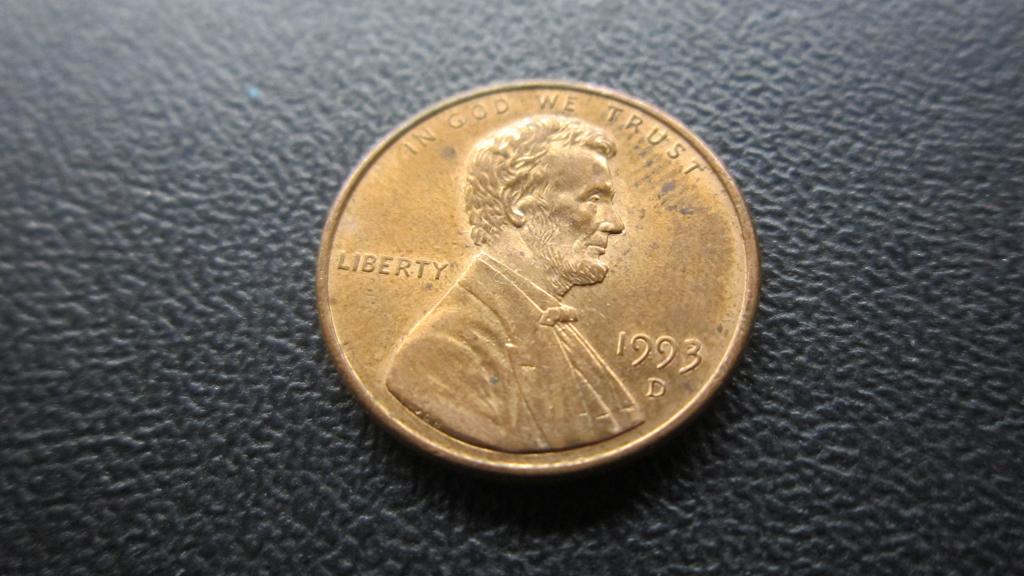 США  1 ЦЕНТ 1993 D
