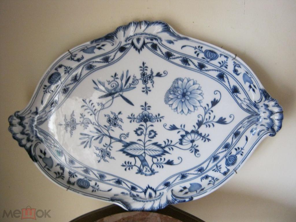 Блюдо-панно, MEISSEN / Мейсен, XIX век.