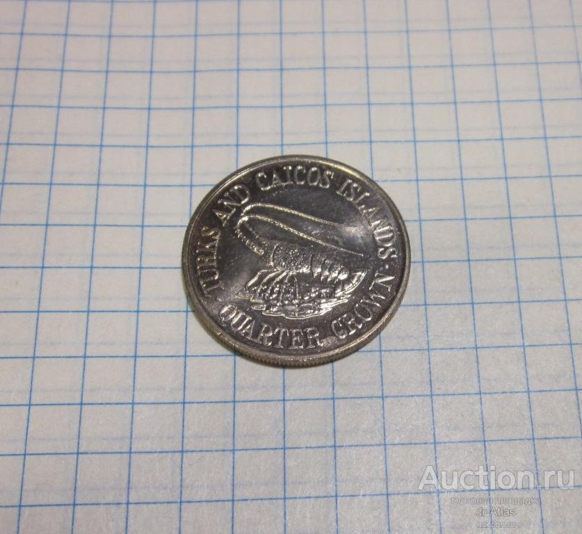 Теркс и Кайкос 1/4 кроны 1981 UNC 0711