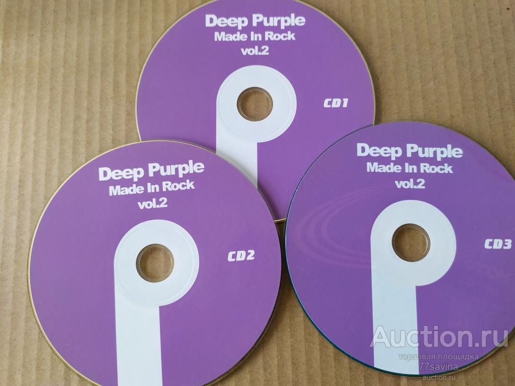 DEEP PURPLE - The Best of Deep Purple - VOL 2 - 3 CDr