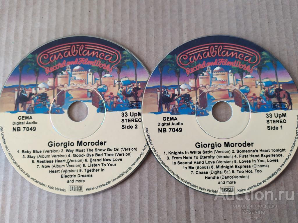Giorgio Moroder - Munich Machine - Roberta Kelly - The Best - 2 CDr