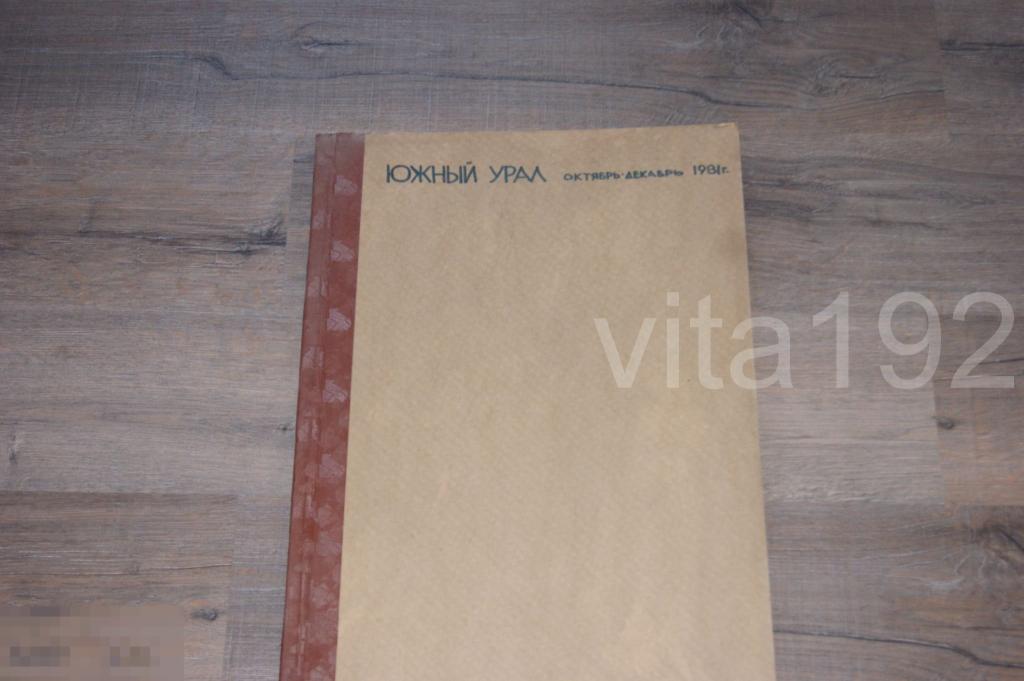ГАЗЕТА. ЮЖНЫЙ УРАЛ.  ПОДШИВКА. ОКТЯБРЬ - ДЕКАБРЬ 1981 ГОД. ОРЕНБУРГ. 