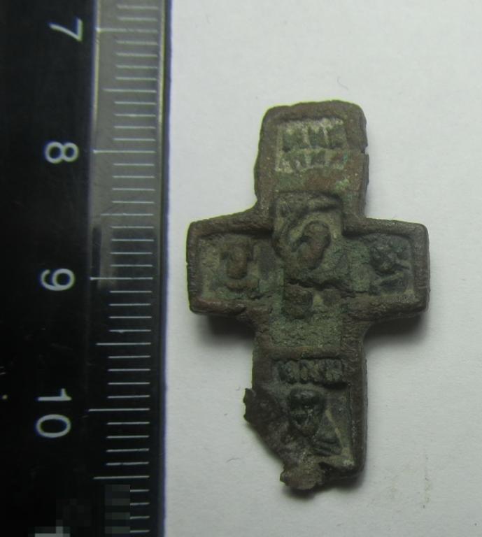 Бесогон. Бесогон от 16 февраля 2024. Килевидной бесогон. Выпуклый крестик. Привеска голгофский крест 16 век.