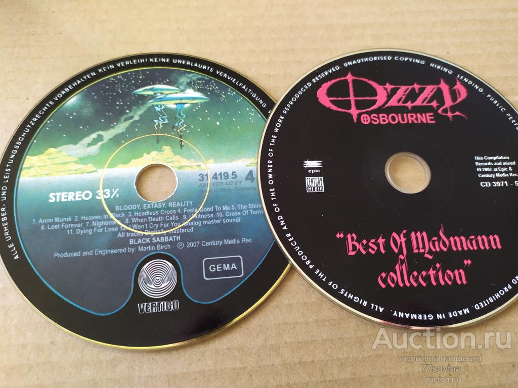 Ozzy Osbourne / Black Sabbath - BEST - 2CDr