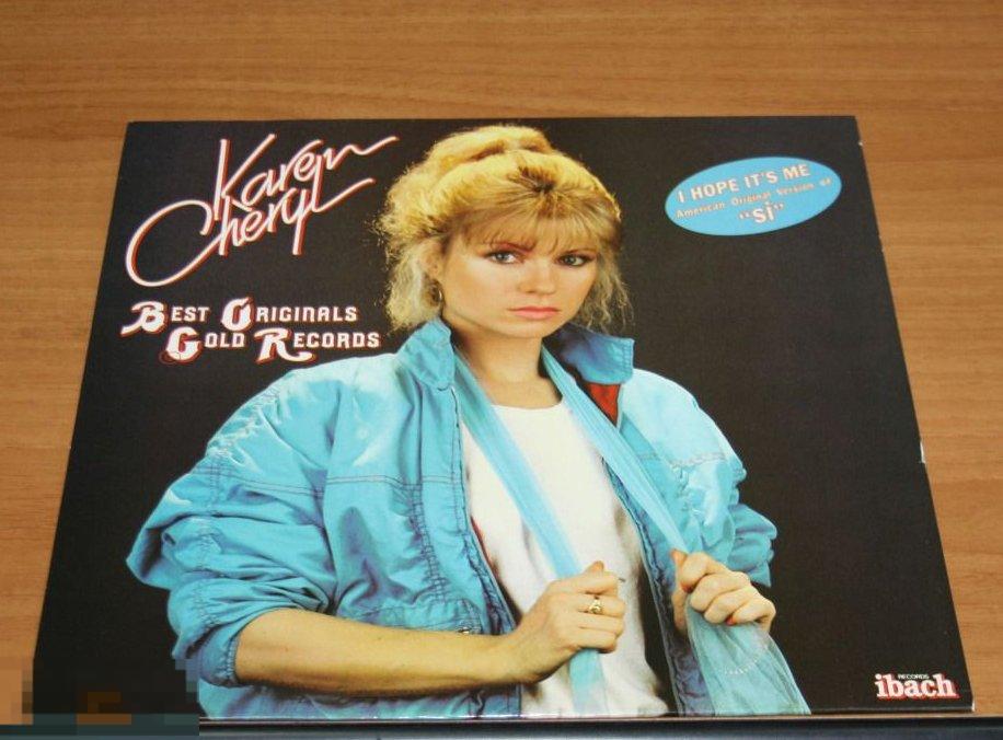 Karen Cheryl "Best Originals Gold Records" 1981 Rare 