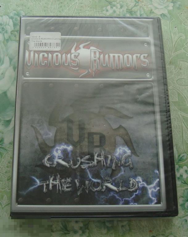 Vicious Rumors ‎"Crushing The World" 2005 Sealed 