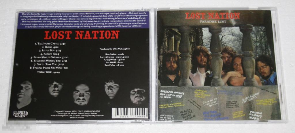Lost Nation ‎"Paradise Lost" 1970 