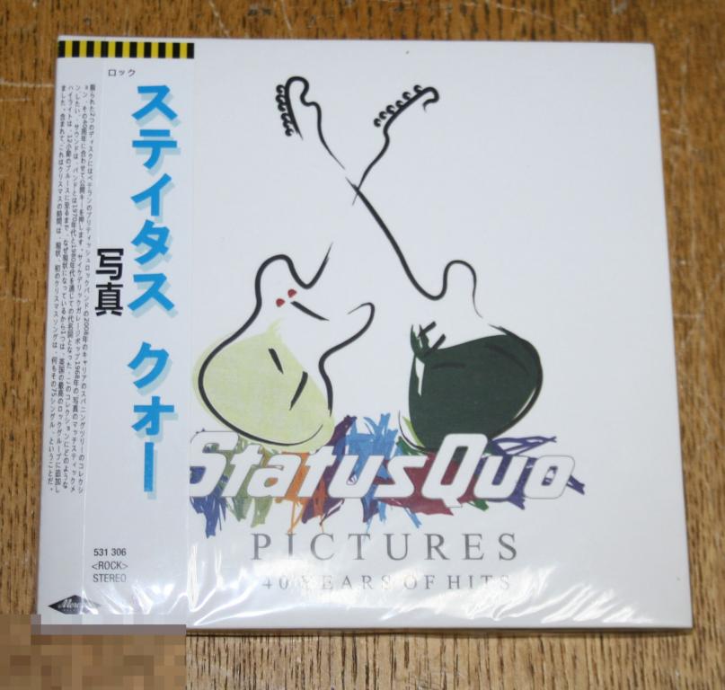 Status Quo ‎"Pictures: 40 Years Of Hits" 2008 2CD Mini LP Sealed 