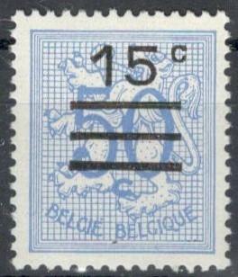 Бельгия, 1968, № 1508, € 0,3, MNH, полн., стандарты, геральдический Лев.