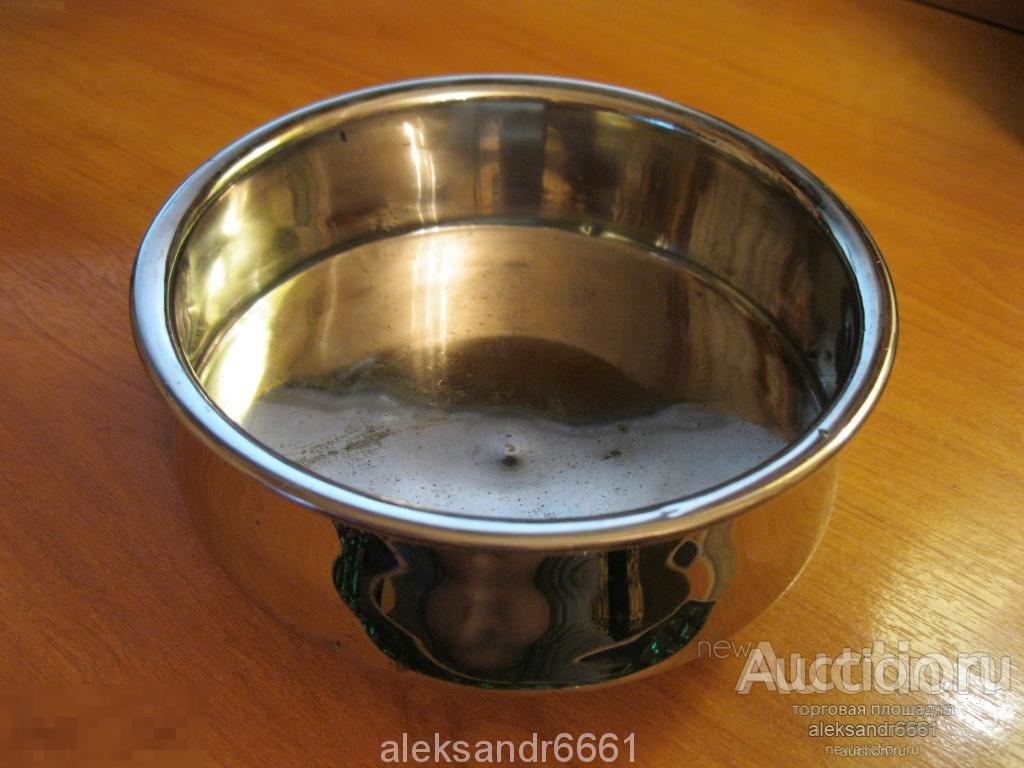 капельница КОЛЬЧУГИНО полоскательница Кольчугинский з-д мельхиор 