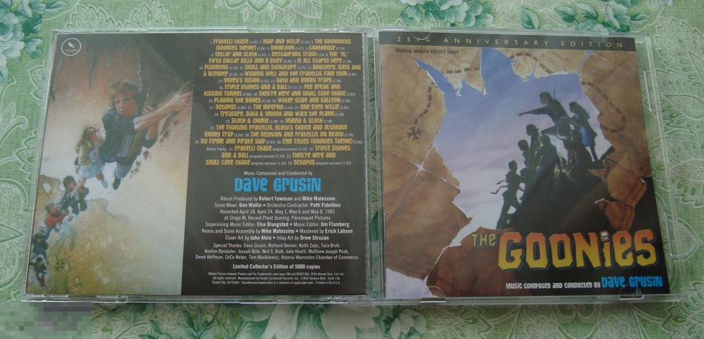 Dave Grusin ‎"The Goonies" (Original Motion Picture Score) 2010 