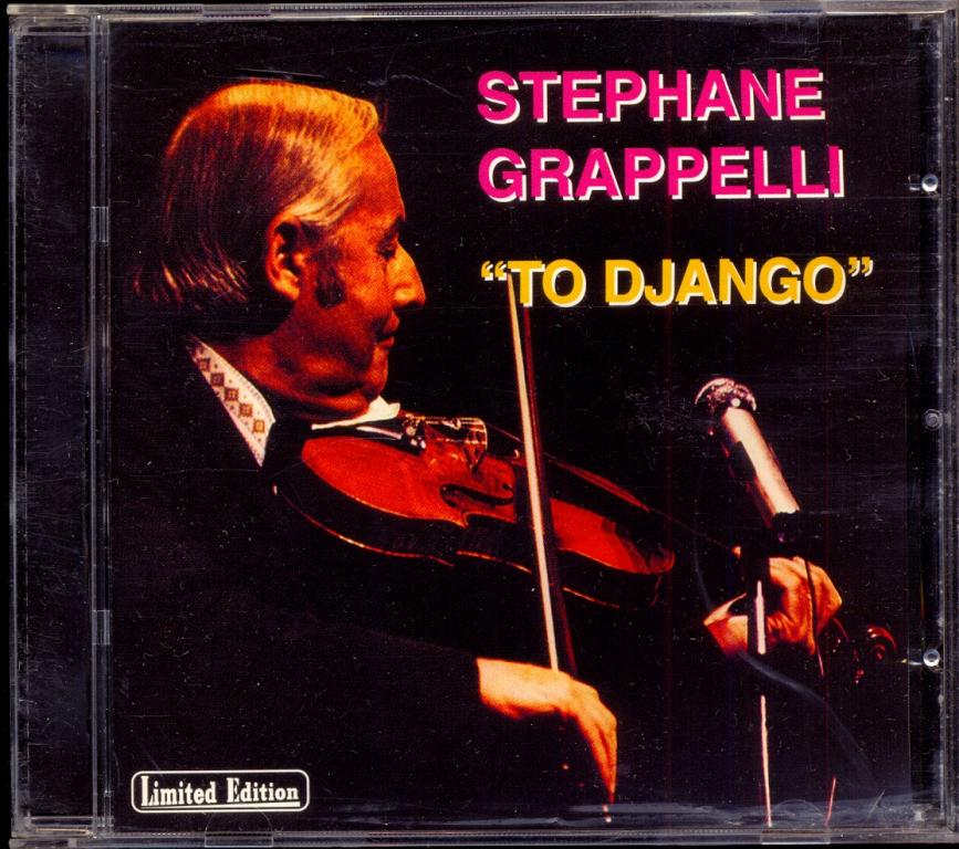 STEPHANE GRAPPELLI – To Django 1987 по лиц.РАО 1998 отл.сост