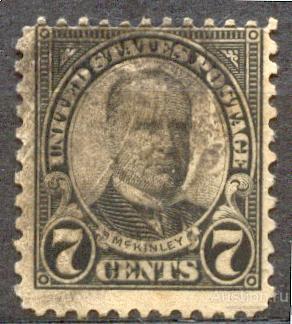 США 1922 Президент Мак Кинли