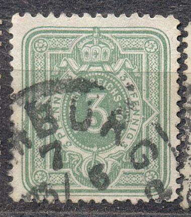 Германия 1880 № 38 (пфениг) гашеная