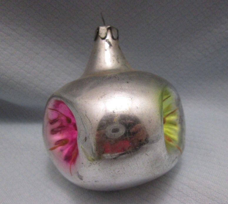 Ёлочная игрушка шар с прожекторами винтаж СССР