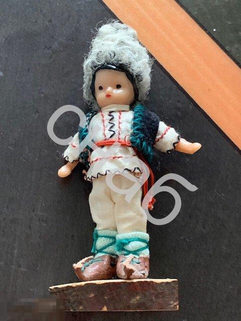 Мальчик в национальной одежде Гуцул Кукла Статуэтка Фигурка 