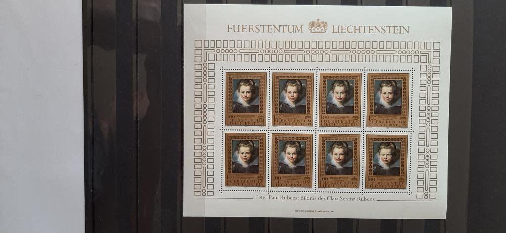 Лихтенштейн искусство живопись Рубенс 1985 м/л **