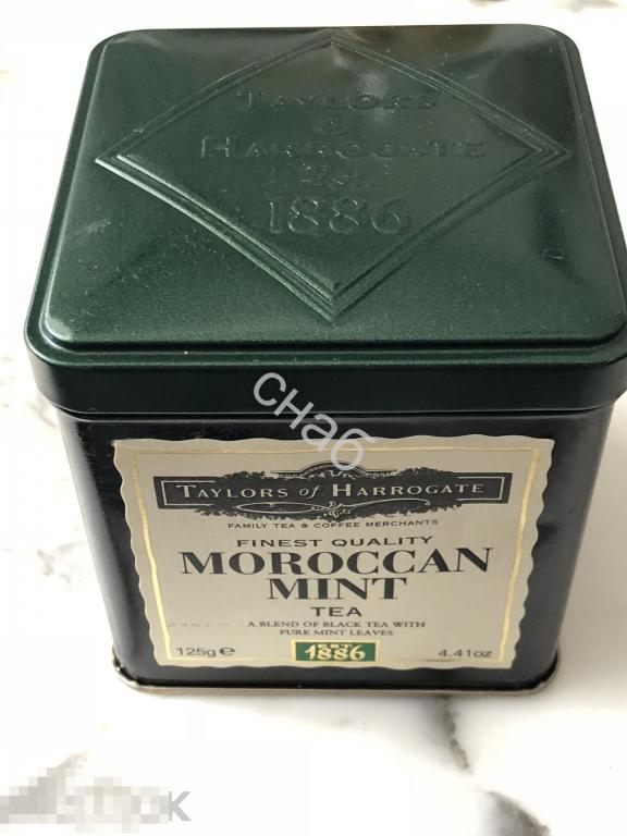 Банка из под чая Moroccan Mint Tea Состояние новой вещи 