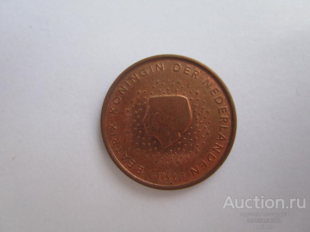 нидерланды 5 евроцентов 1999