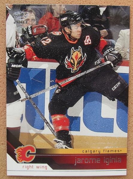 НХЛ Джером Игинла Калгари Флэймз № 54