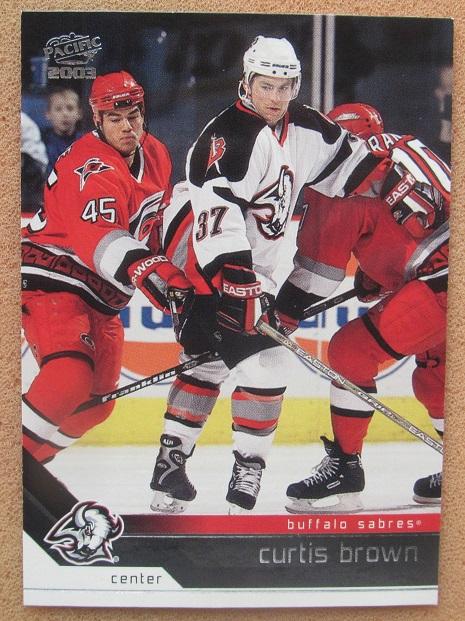 НХЛ Кертис Браун Баффало Сейбрз № 39