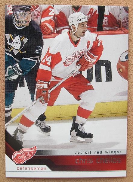 НХЛ Крис Челиос Детройт Ред Уингз № 123