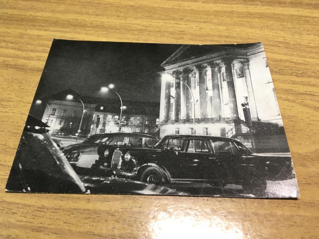 Открытка. Германия. Берлин. Государственная опера. Открытка Берлин Опера.