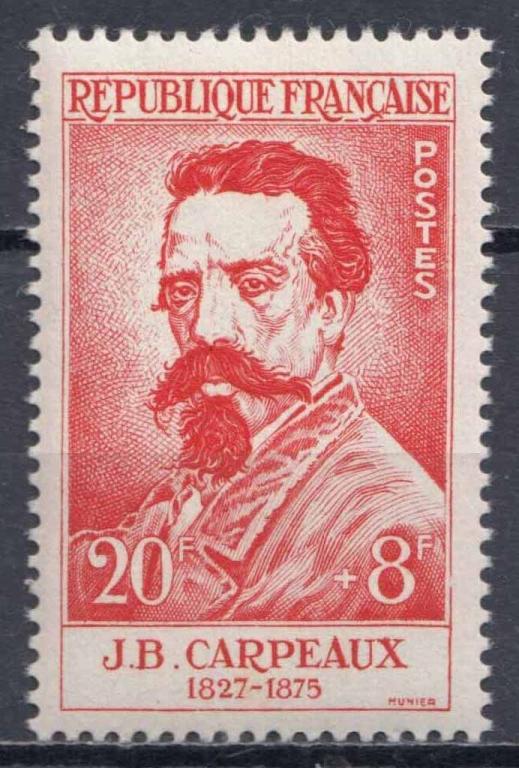 Франция, 1958, Скульпторы, Карпо