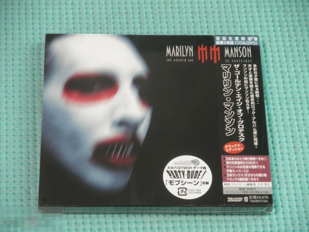 Manson, Marilyn / The Golden Age 03 / Japan CD+DVD 1st Press