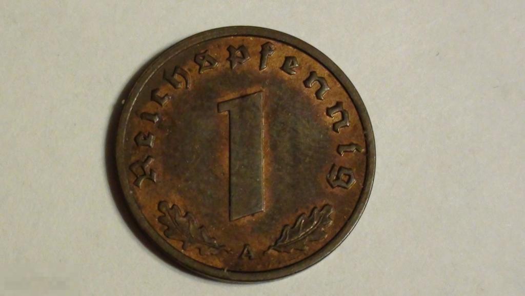 1 пфенниг 1938 A Германия 3-рейх 