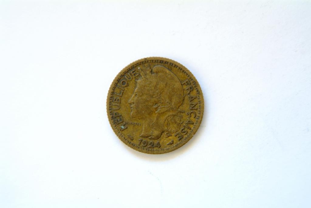 Того 1 франк 1924 КМ 2