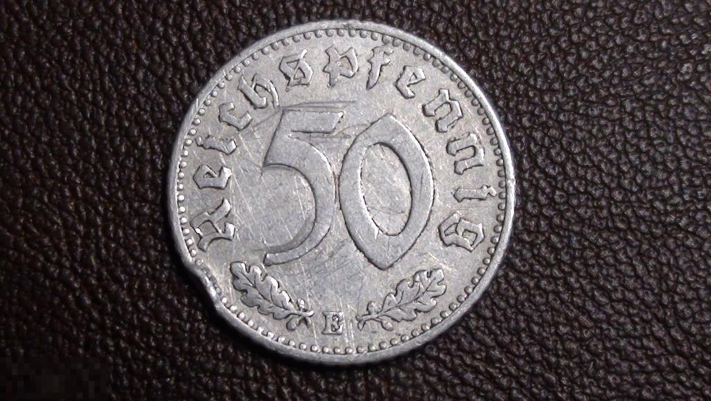 50 пфеннигов 1942 E Германия 3-рейх 